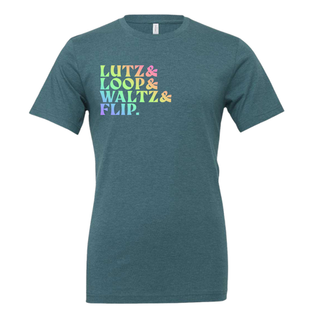 [VAULT] Lutz & Loop & Waltz & Flip. T-Shirt
