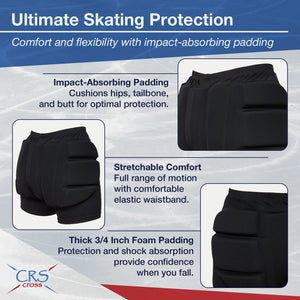 CRS Cross Padded Figure Skating Shorts