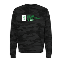 Skating Completes Me Camo Sweatshirt