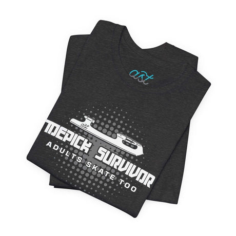 Toepick Survivor Tee - Adults Skate Too LLC