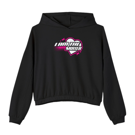 I Am The Skater Cinched Bottom Hoodie - Adults Skate Too LLC