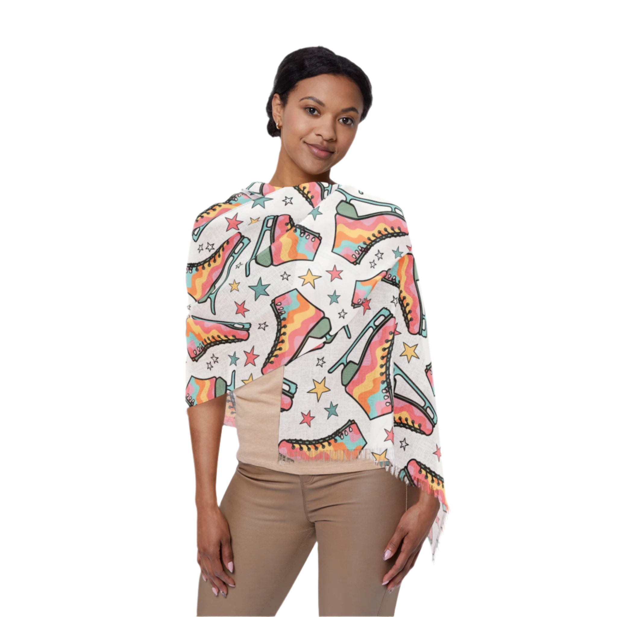 Skate The Rainbow Scarf