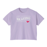 Skating Vibes Women's Boxy Tee - Adults Skate Too LLC