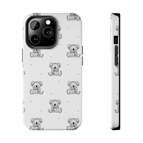 Cute Koala Tough Phone Case - Durable Protection for Nature Lovers