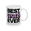 Best Coach Ever Ceramic Mug 11oz - Adults Skate Too LLC