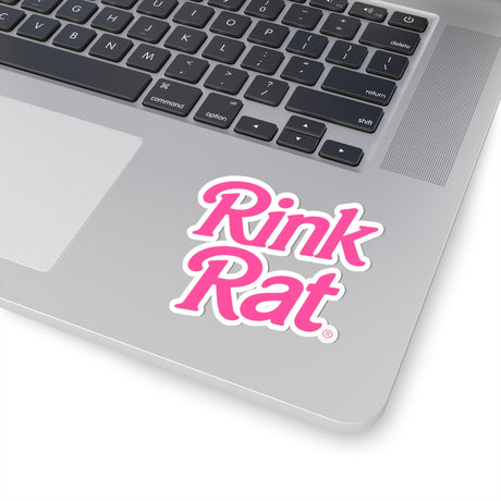 Rink Rat (Barbiecore Edition) Sticker - Adults Skate Too LLC