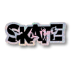 Skate Silhouettes Holographic Stickers