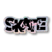 Skate Silhouettes Holographic Stickers