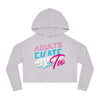 Retro Women’s Cropped Hooded Sweatshirt