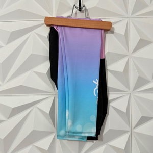 AST Compression Leggings - Cotton Candy Cloud - L - Adults Skate Too LLC