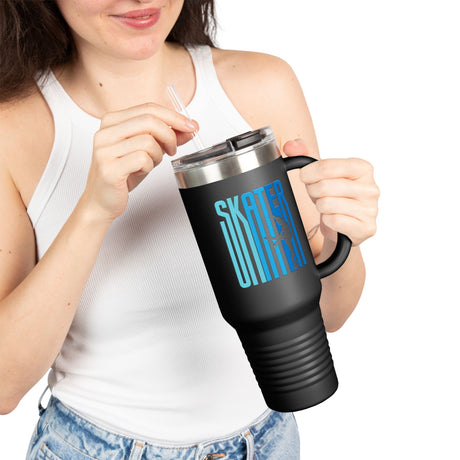 Ombre Skater Insulated Travel Mug 40oz - Adults Skate Too LLC