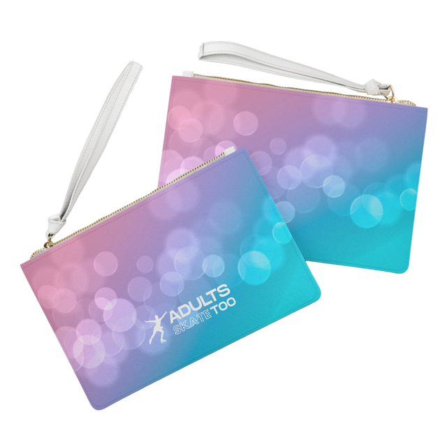 AST Icy Glow Zip Clutch - Adults Skate Too LLC