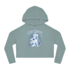 I Love Winter Cropped Hooded Sweatshirt