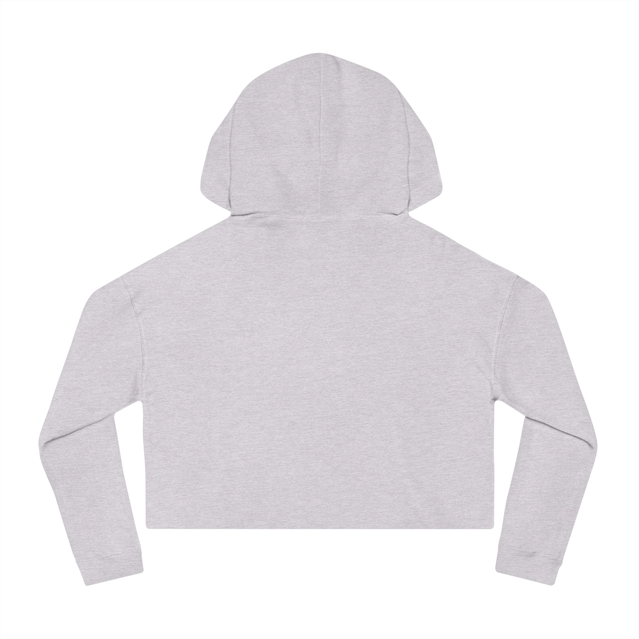 I Love Winter Cropped Hooded Sweatshirt