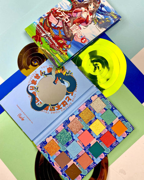 Manga Collection Pressed Pigments & Shadows Palette - Adventures of Rudeko