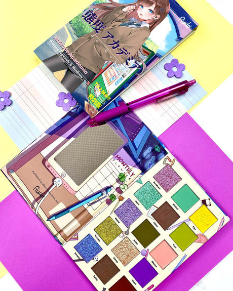 Manga Collection Pressed Pigments & Shadows Palette - Attitude Academia