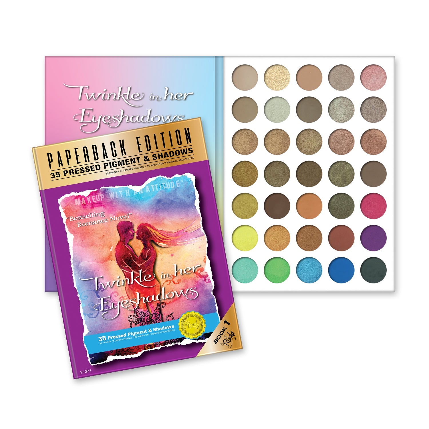 Twinkle In Her Eyeshadows Eyeshadow Palette - Paperback Edition