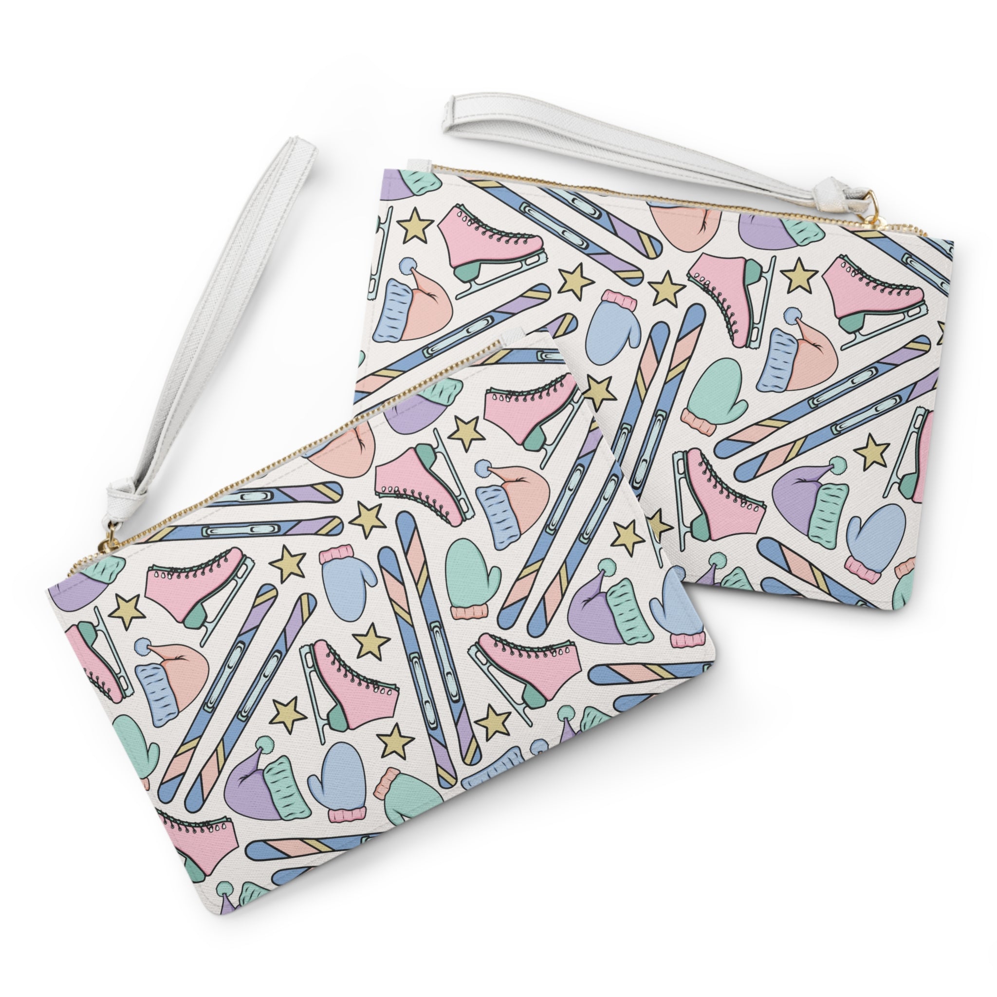 Frosted Fun Zip Clutch