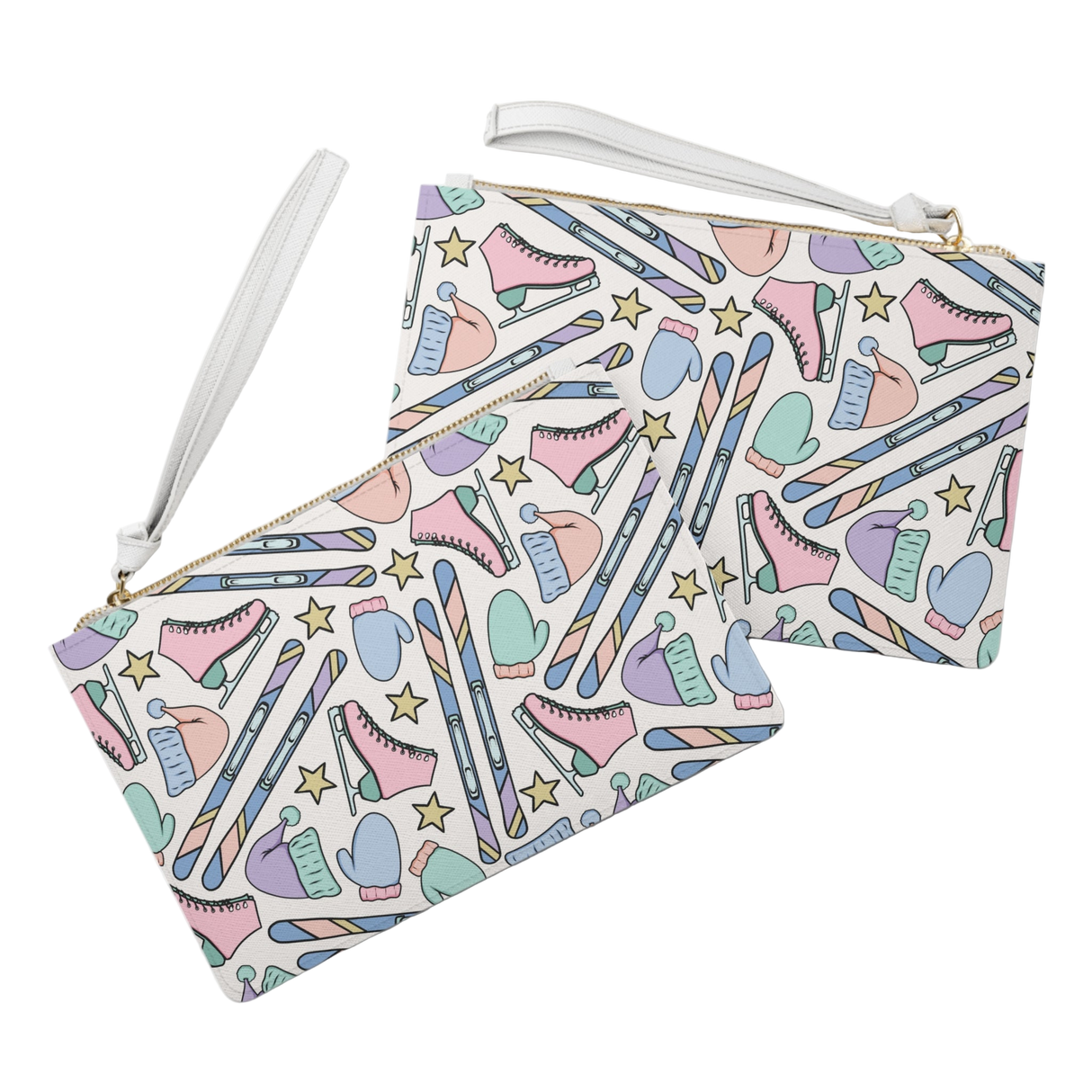 Frosted Fun Zip Clutch