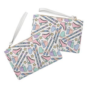 Frosted Fun Zip Clutch