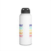 Toepick! 32oz Stainless Steel Water Bottle - Adults Skate Too LLC