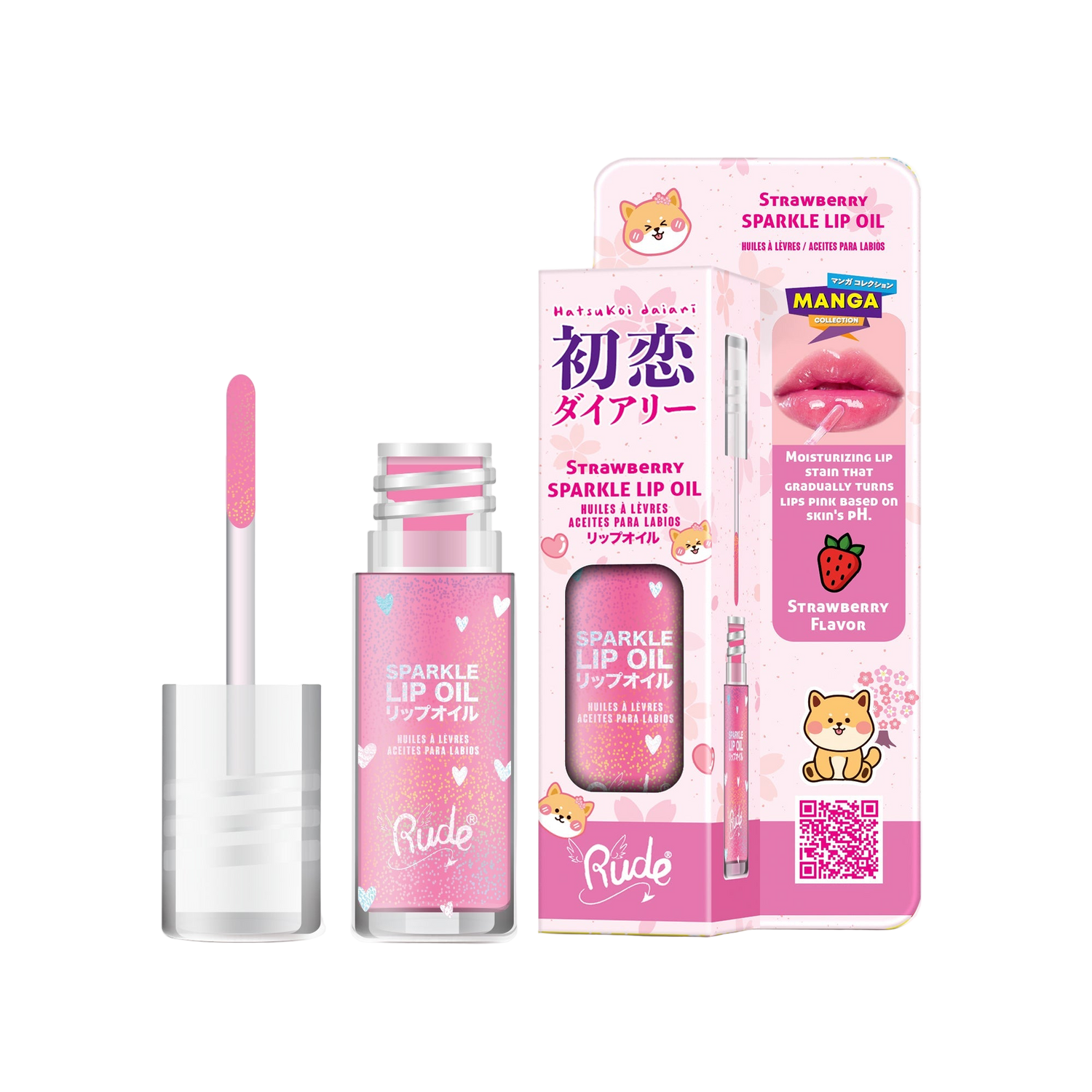 [VAULT] Manga Collection Sparkle Lip Oil