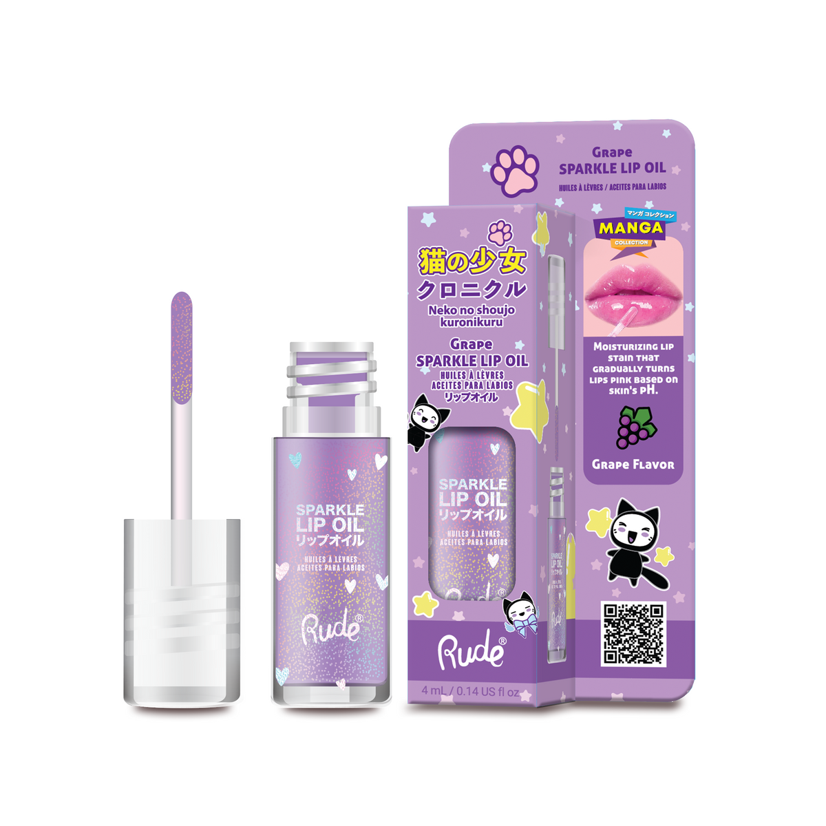 Manga Collection Sparkle Lip Oil