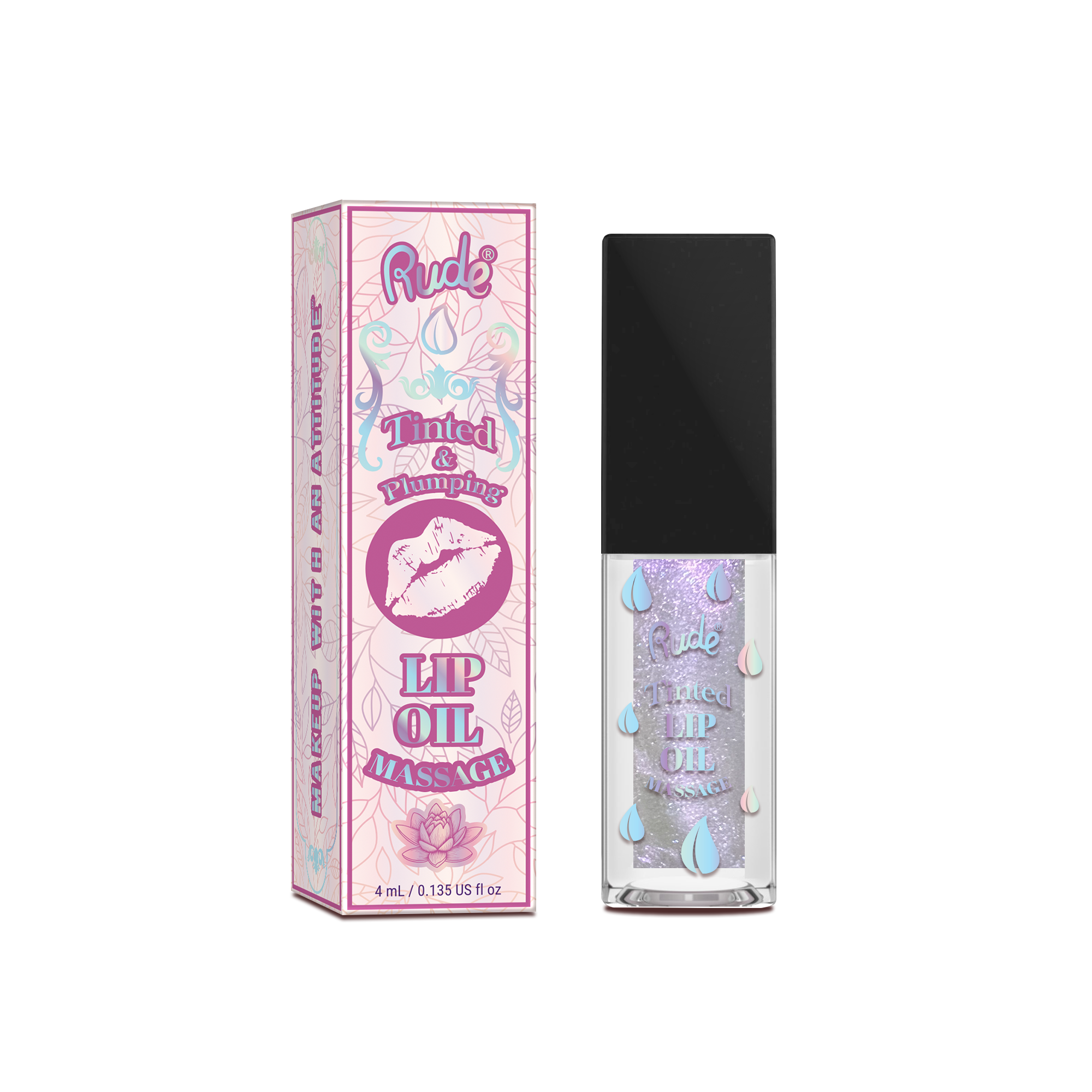 Lip Oil Massage Tinted & Plumping Lip Oil - Adults Skate Too LLC