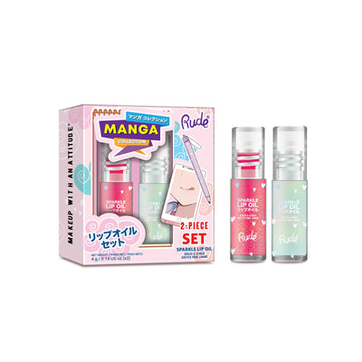 Manga Collection Sparkle Lip Oil Duo