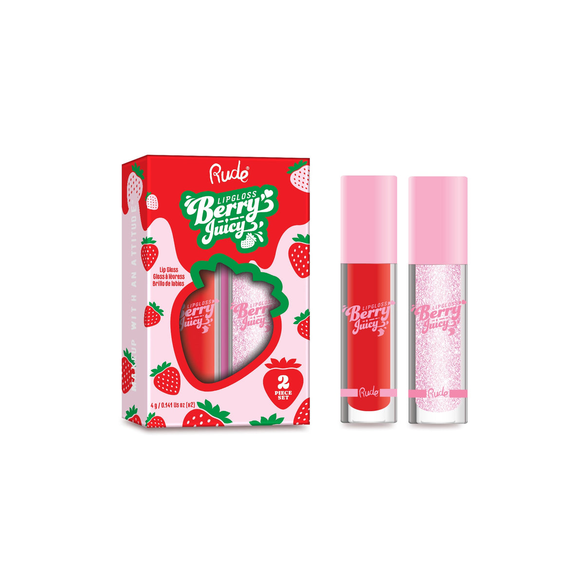 Berry Juicy Lip Gloss Duo Set