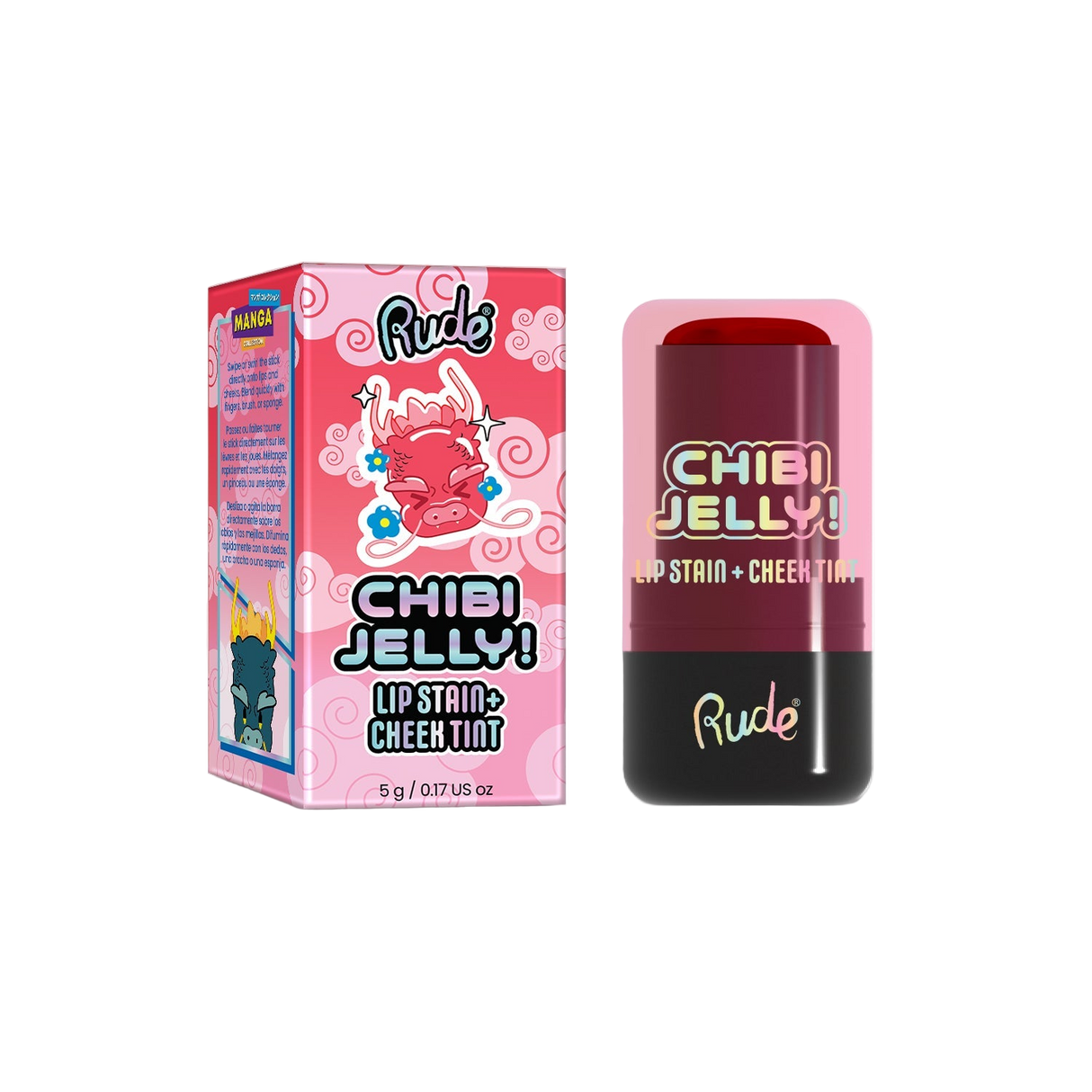 [VAULT] Rude Cosmetics Chibi Jelly! Lip Stain and Cheek Tint