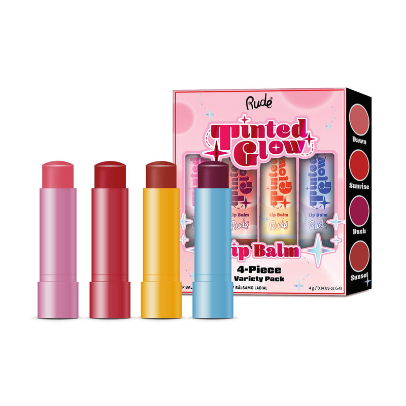 Tinted Glow Lip Balm (4 Piece Set)