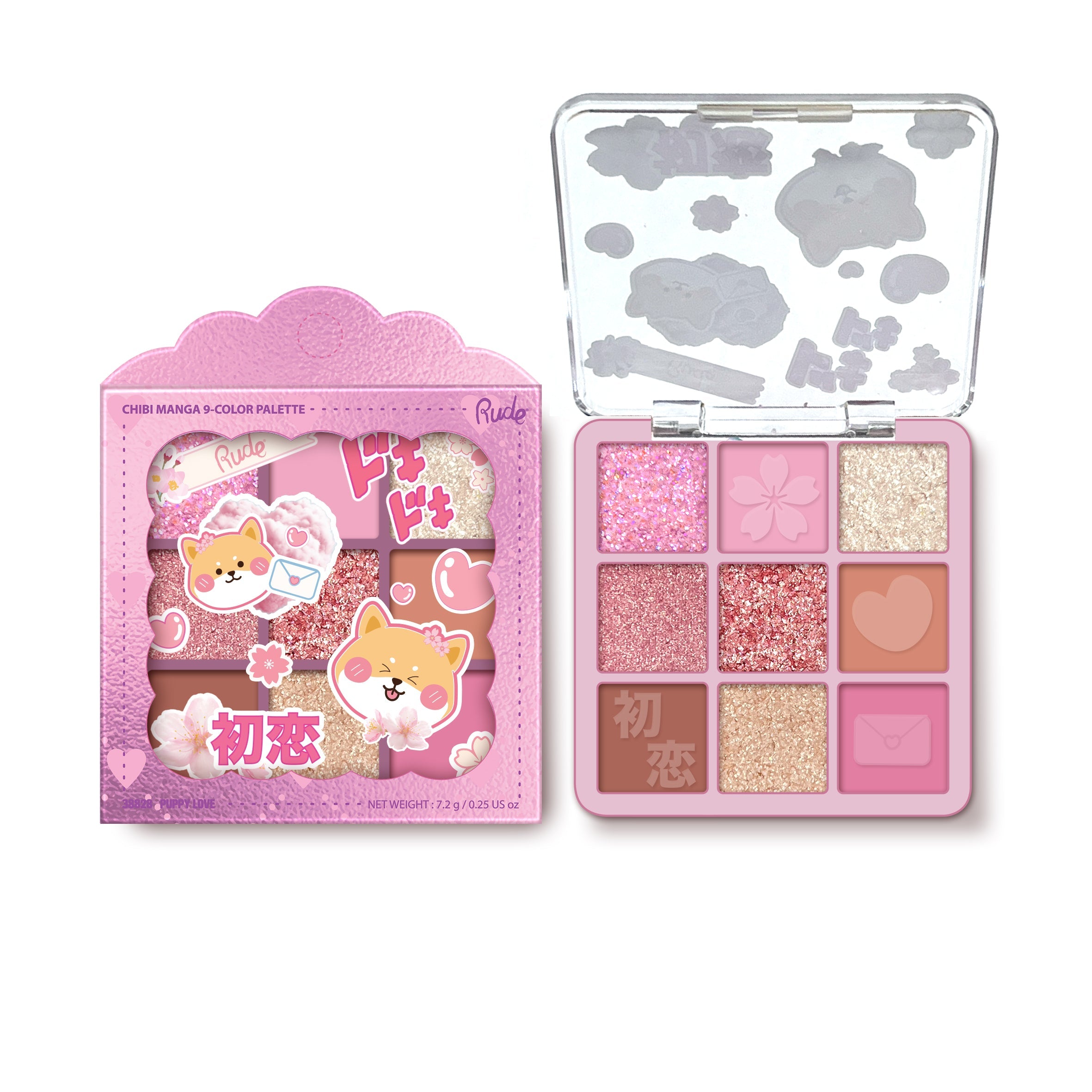 Chibi Manga 9 Color Eyeshadow Palette - Adults Skate Too LLC