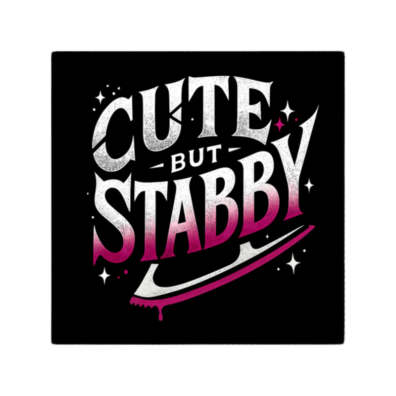 Cute but Stabby Stickers - Adults Skate Too LLC