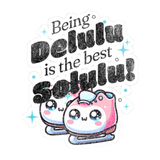Being Delulu is the Best Solulu Sticker - Adults Skate Too LLC