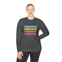 Toepick! Warm Up Long Sleeve Tee - Adults Skate Too LLC