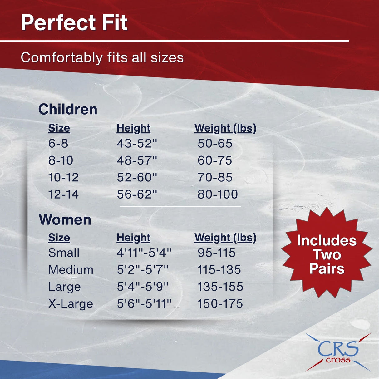 CRS Cross Skating Tights - two pairs