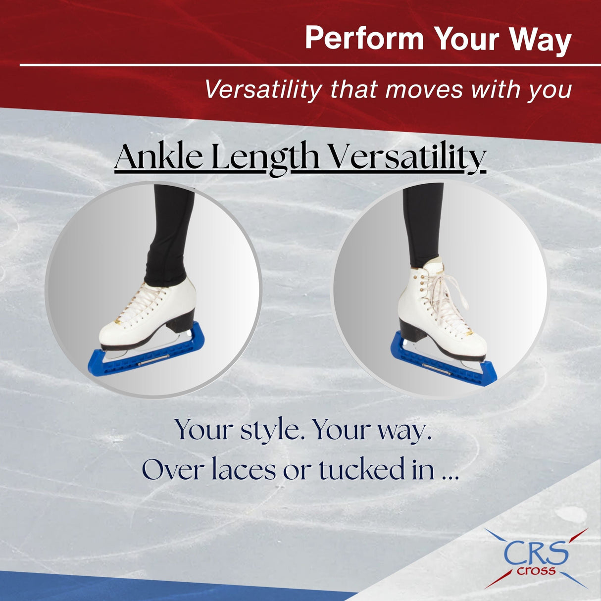CRS Cross Ice Skating Ankle Length Leggings