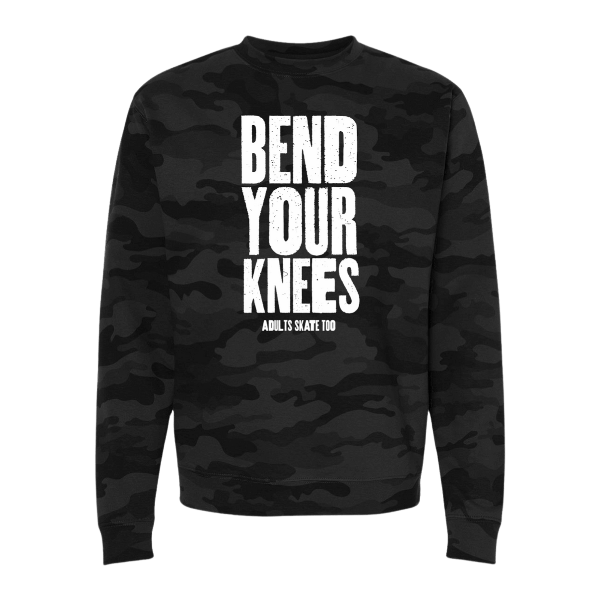 Bend Your Knees Camo Sweatshirt