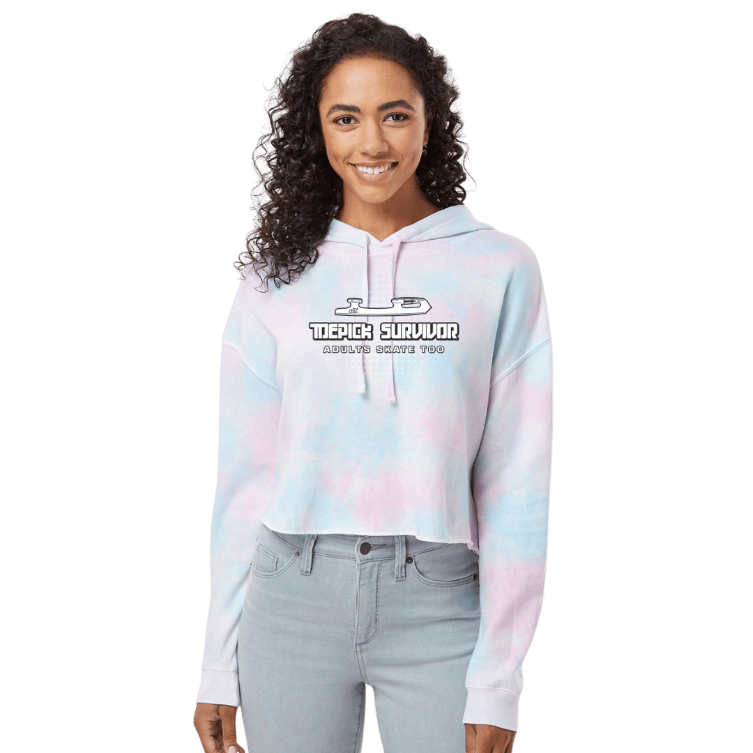 Toepick Survivor Cotton Candy Hooded Crop
