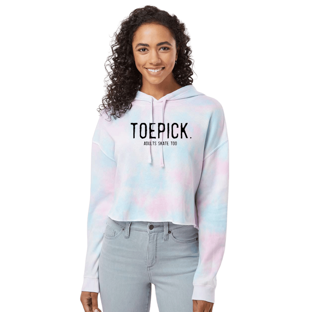 Toepick Cotton Candy Hooded Crop