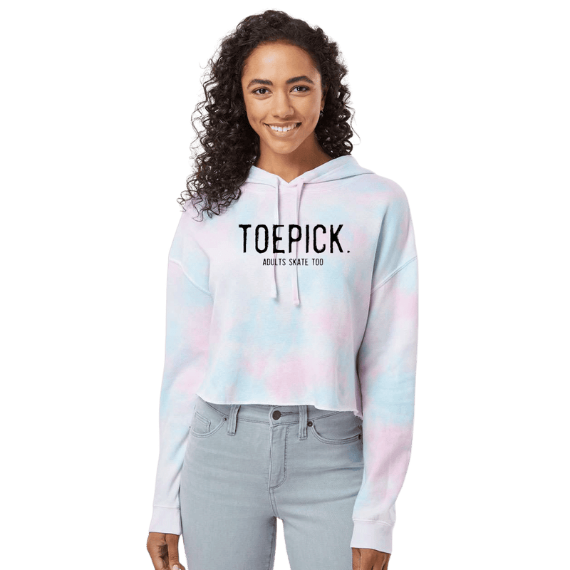Toepick Cotton Candy Hooded Crop