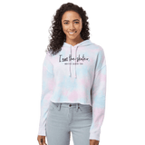 I Am The Skater Cotton Candy Hooded Crop - Adults Skate Too LLC