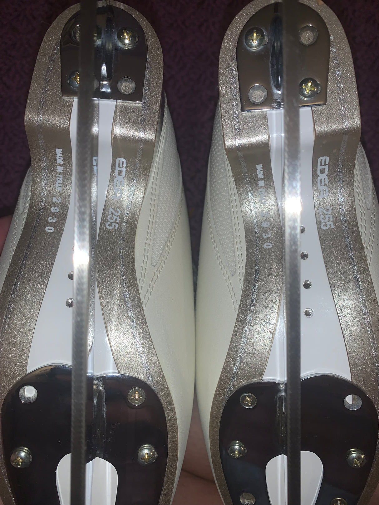 Edea Ice Fly Boots with JW Pattern 99 Blades set