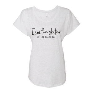 I Am The Skater Dolman Tee - Adults Skate Too LLC