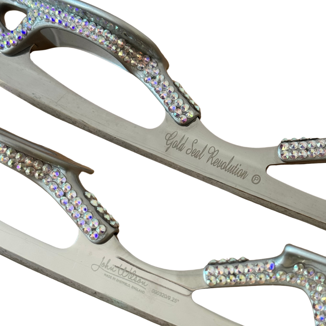 *Pre-Owned* Custom JW Gold Seal Revolution Blades 9.25"