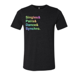 [VAULT] Singles & Pairs & Dance & Synchro. T-Shirt - Adults Skate Too LLC