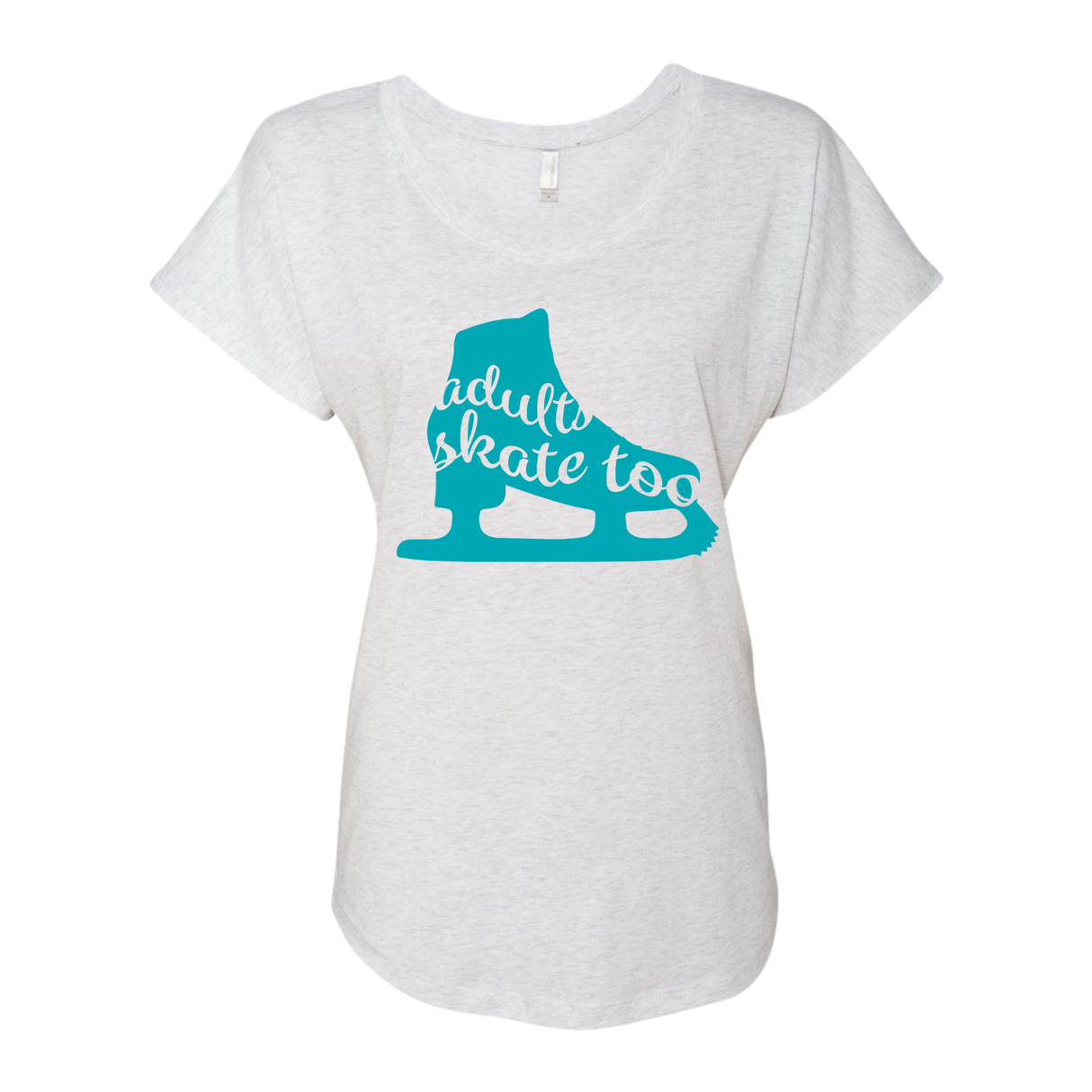 Skate Silhouette Dolman Tee