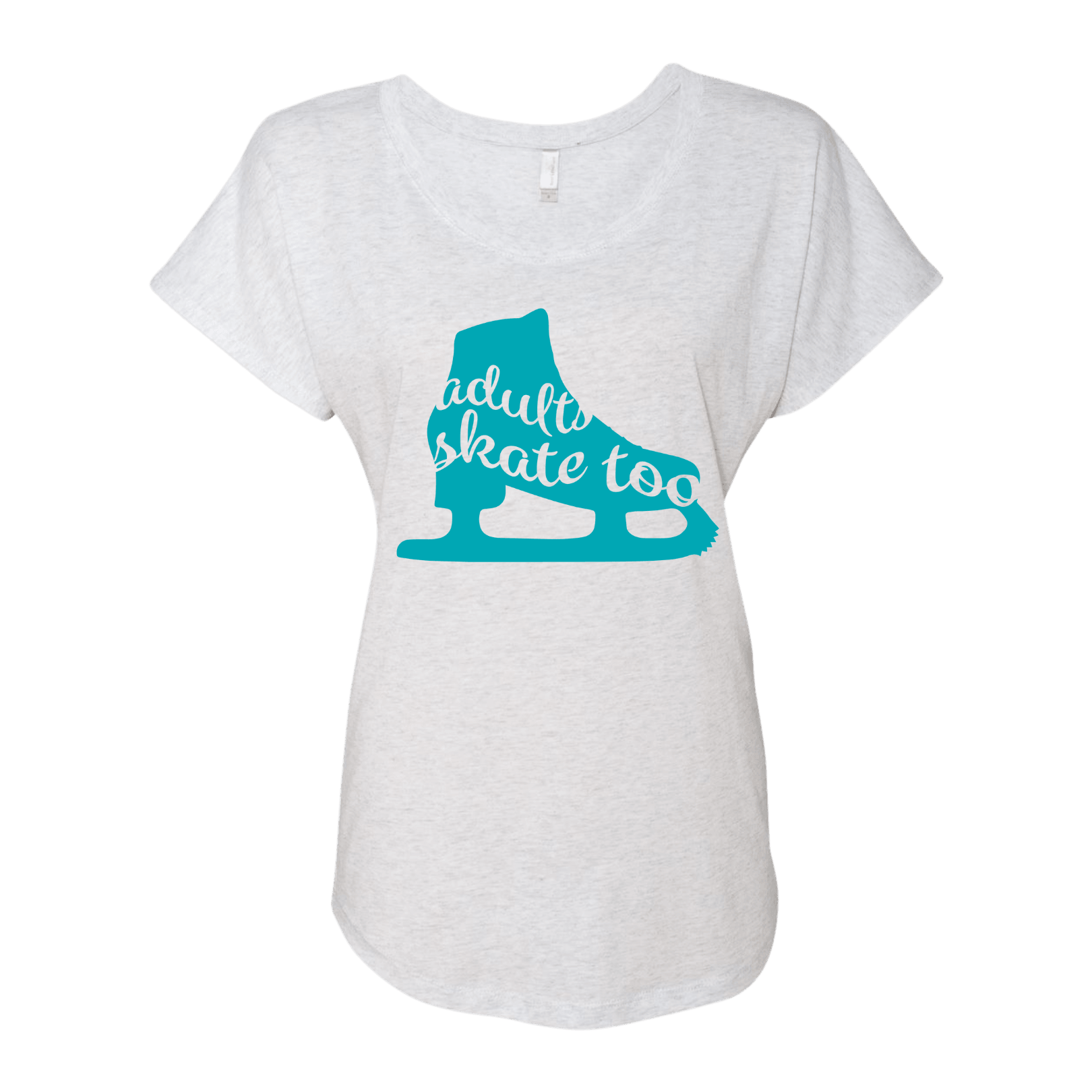 Skate Silhouette Dolman Tee