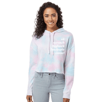 Spins Cotton Candy Hooded Crop